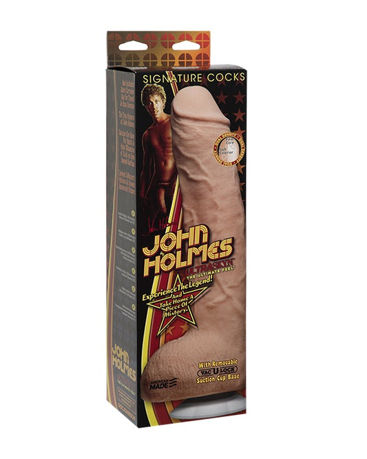 Doc Johnson Signature Cocks ULTRASKYN John Holmes Realistic Cock Dildo Vac-U-Lock