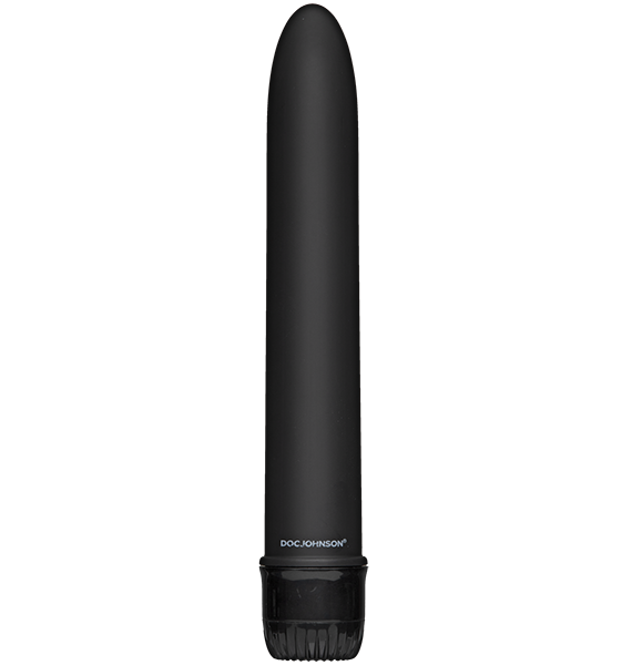 Doc Johnson Black Magic 7" Classic Massager Vibrator Black
