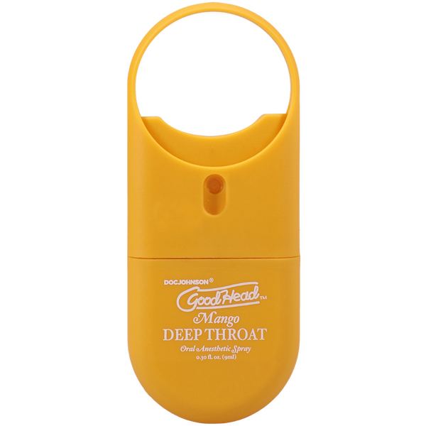 Doc Johnson GoodHead To-Go Deep Throat Spray Mango 9ml