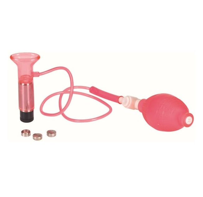 Seven Creations Vibrating Clitoral Pump (Pink)