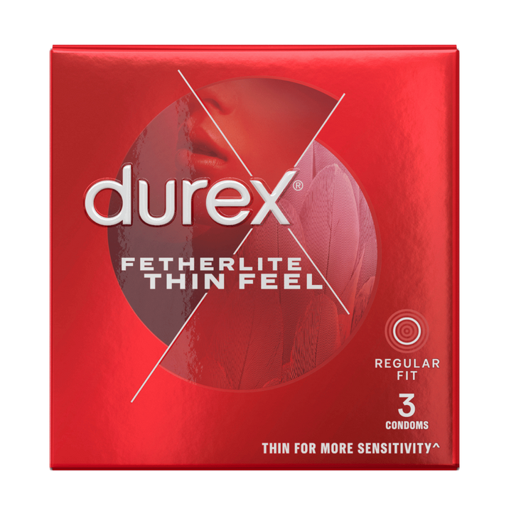 Durex Fetherlite Thin Feel Condoms 3's