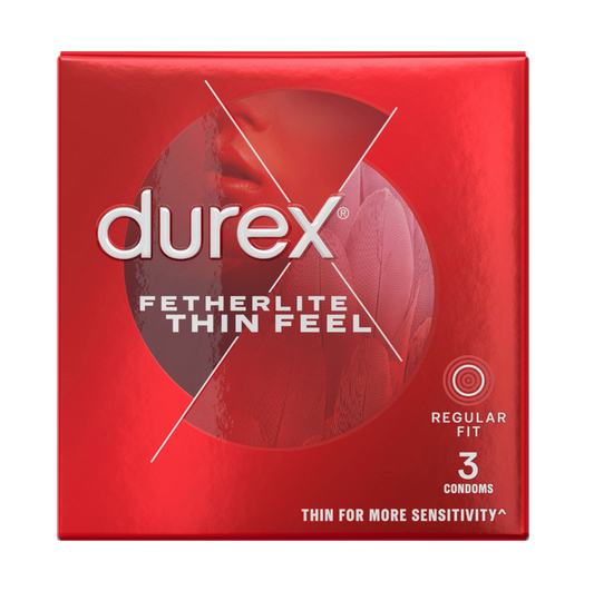 Durex Fetherlite Thin Feel Condoms 3's