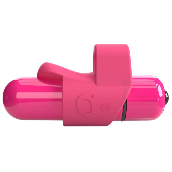 ScreamingO 4T High Pitch Treble FingO Slim Bullet Fingertip Vibe - Strawberry