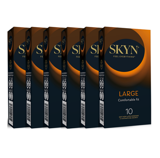 SKYN Large Condoms (6 X 10's Tray)