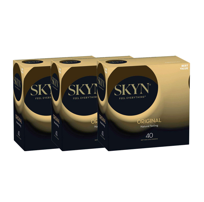 SKYN Original Condoms 53mm (3 X 40's Tray)