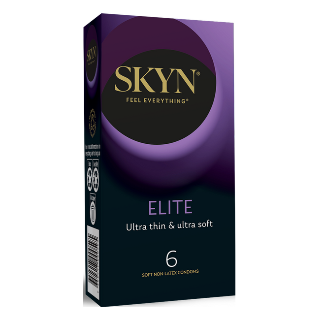 SKYN Elite Condoms 53mm 6's