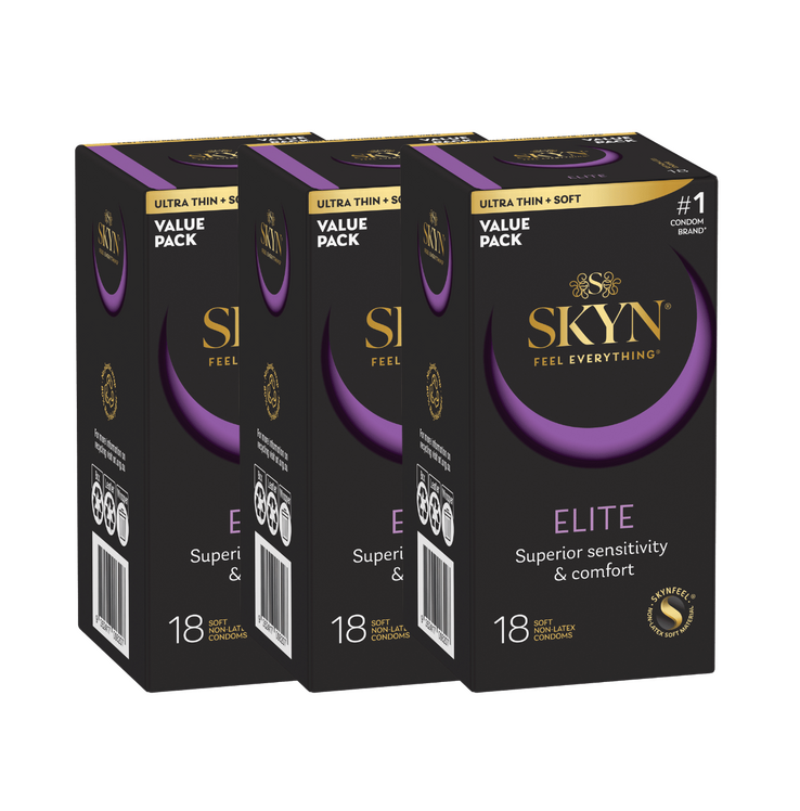 SKYN Elite Condoms (3 X 18's Tray)
