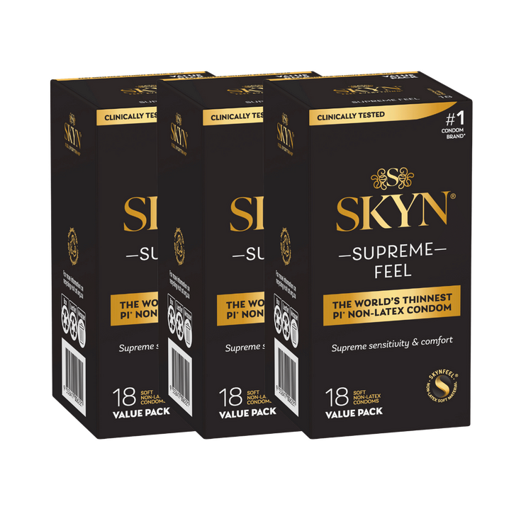 SKYN Supreme Feel Condoms (3 X 18's Tray)