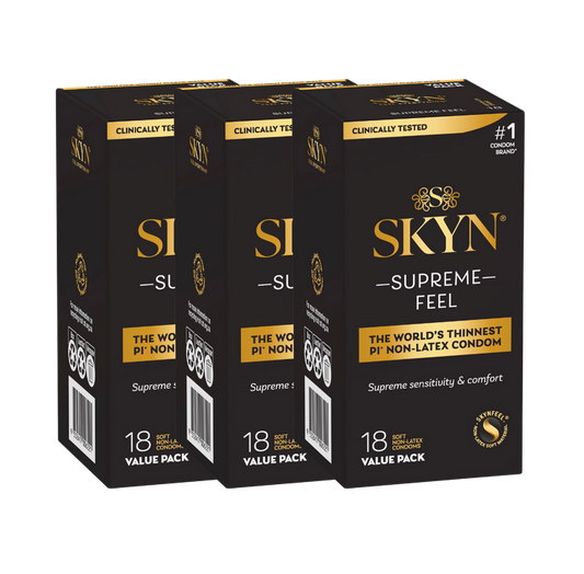 SKYN Supreme Feel Condoms (3 X 18's Tray)