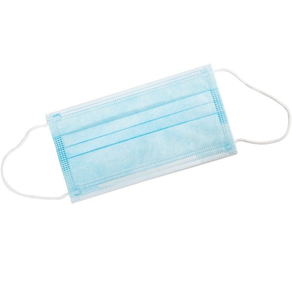 Sax Disposable Face Mask (Blue) (50 X Pack)