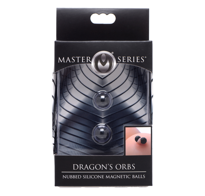 Master Series Dragon's Orbs Nubbed Silicone Magnetic Balls