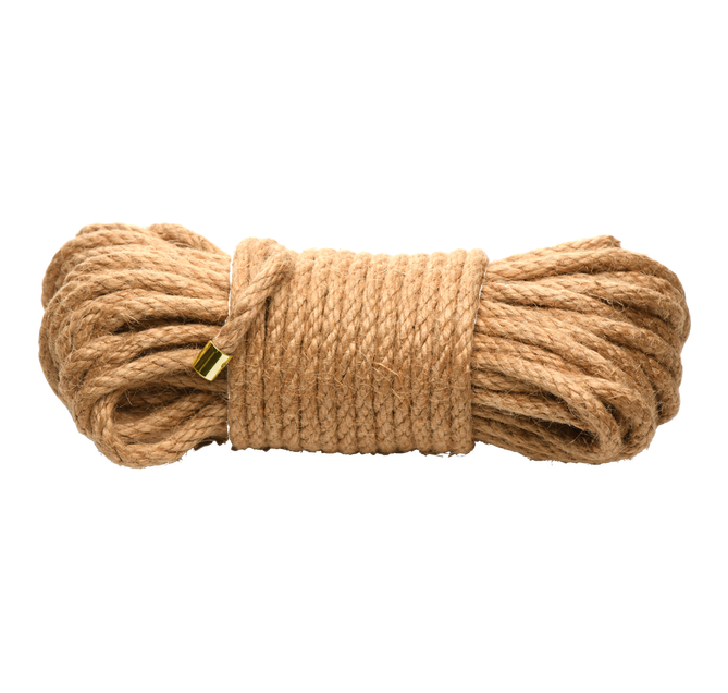 Master Series Tied Up Ultra Premium Braided Jute Rope 50 Ft
