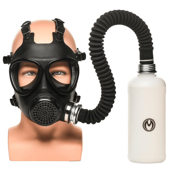 Master Series Inhaler Gas Mask With Bottle