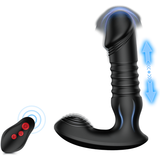 Amovibe Rogue Shadow - App Control Prostate Thrusting Vibrating Anal Probe