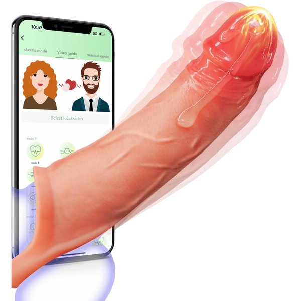 Amovibe Vibe Wear - App Control Vibrating Penis Sleeve
