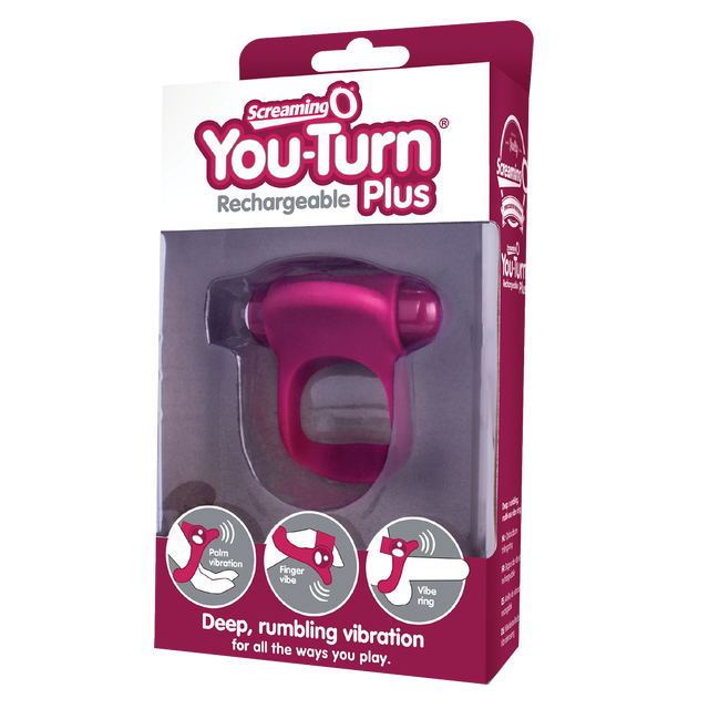 ScreamingO Charged You-Turn Plus Ring - Merlot
