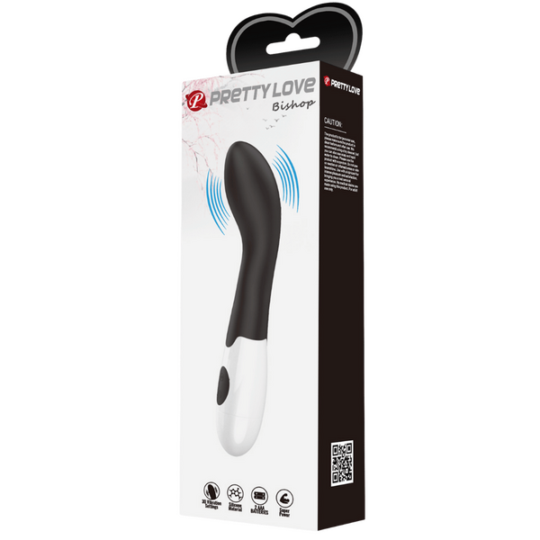 Pretty Love Bishop G-Spot Vibrator Black