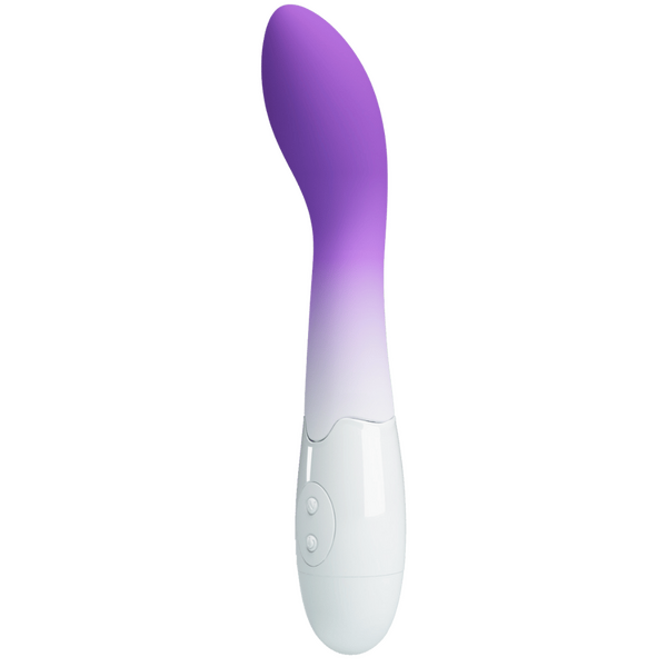 Pretty Love Bishop G-Spot Vibrator Purple/White