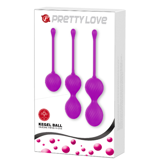 Pretty Love Kegel Ball Kit (Purple)