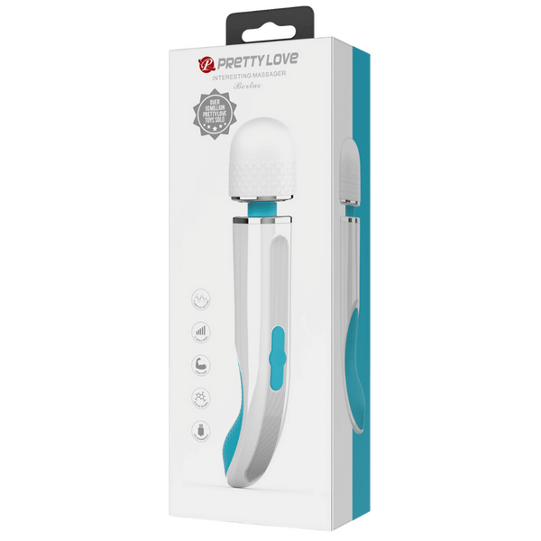 Pretty Love Charming Massager 11.4" Blue/White