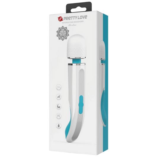 Pretty Love Charming Massager 11.4" Blue/White