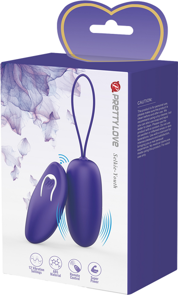 Pretty Love Selkie Youth Egg Vibrator Purple