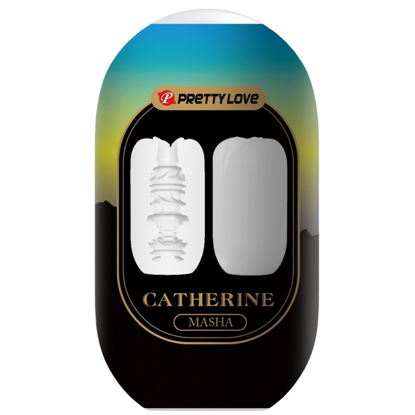 Pretty Love Catherine Masha Egg Masturbator (White)