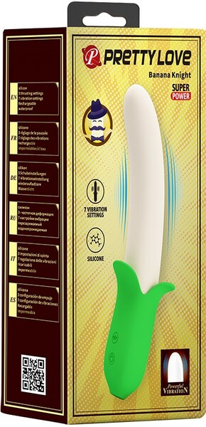 Pretty Love Rechargeable Banana Super Power Vibrator