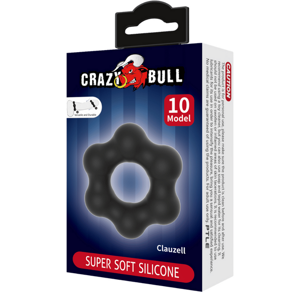 Crazy Bull Super Soft Silicone Cockring - Clauzell (no.10)
