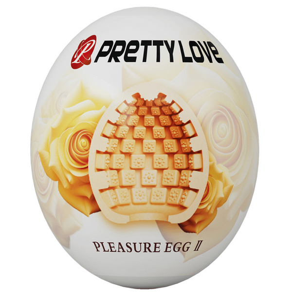 Pretty Love Pleasure Egg Masturbator (Peach)