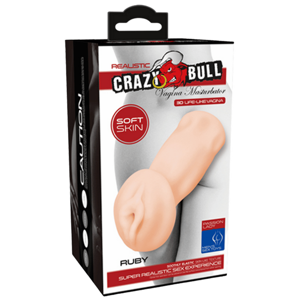 Crazy Bull Ruby Vagina Masturbator (Flesh)