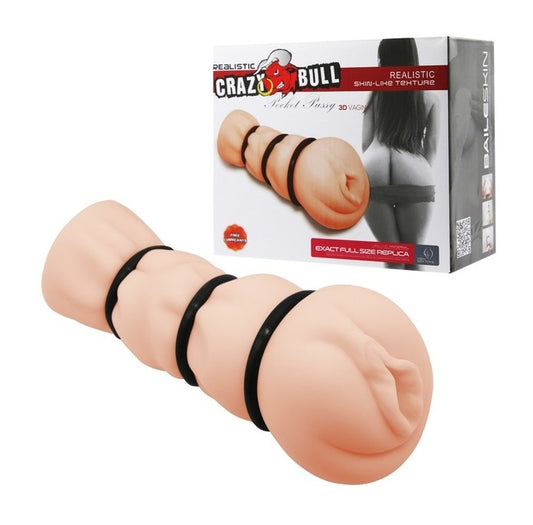 Crazy Bull Pocket Pussy 3D Vagina Masturbator