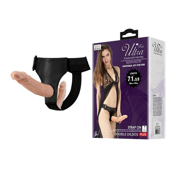 Pretty Love Ultra Passionate Harness (Double Dildo)