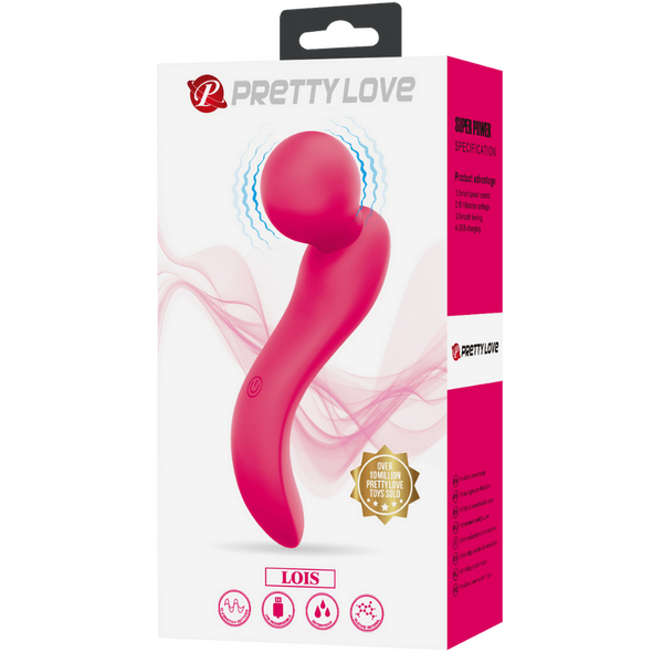 Pretty Love Lois Massage Wand Vibrator Pink