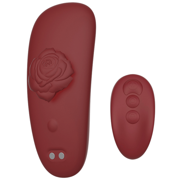 CHISA Kissen Multiflora Wearable Vibrator with Remote Control Merlot