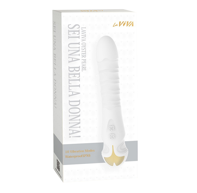 La Viva Oyster Pearl - Sei Una Bella Donna Vibrator (White)