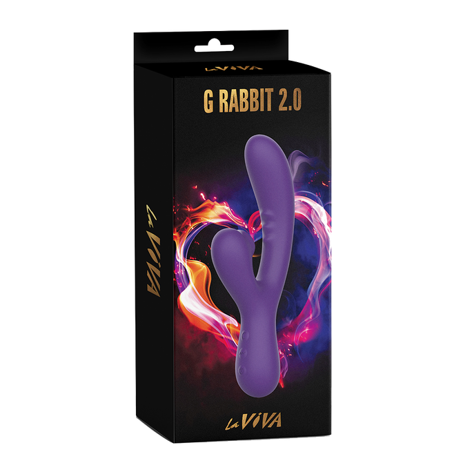 La Viva G-Rabbit 2.0 Suction Rabbit Vibrator Purple