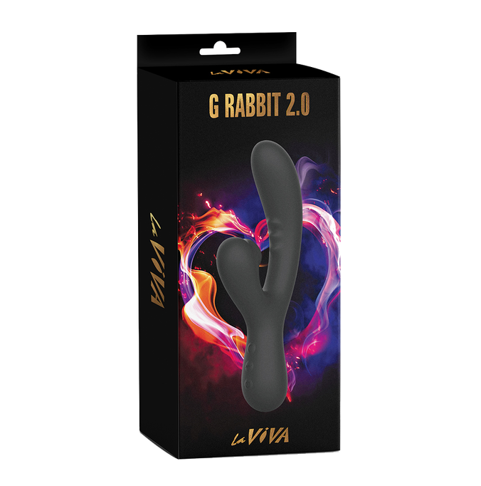 La Viva G-Rabbit 2.0 Suction Rabbit Vibrator Black