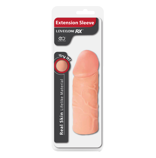 Excellent Power Loveclone RX 6" Extension Sleeve (Flesh)