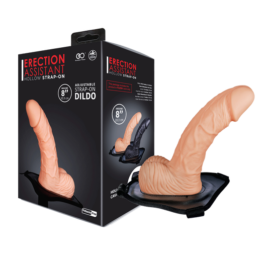 Pretty Love Erection Assistant Strap-on Dildo (Flesh)