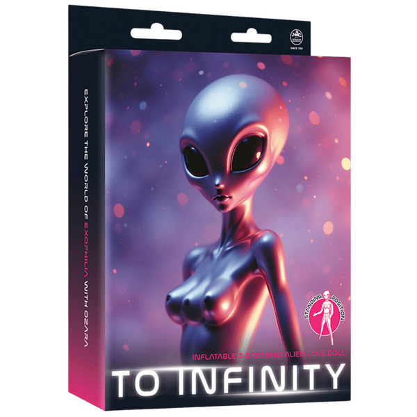Excellent Power | Inflatable 3-Breasted Alien Love Doll - (Ozara Standing)
