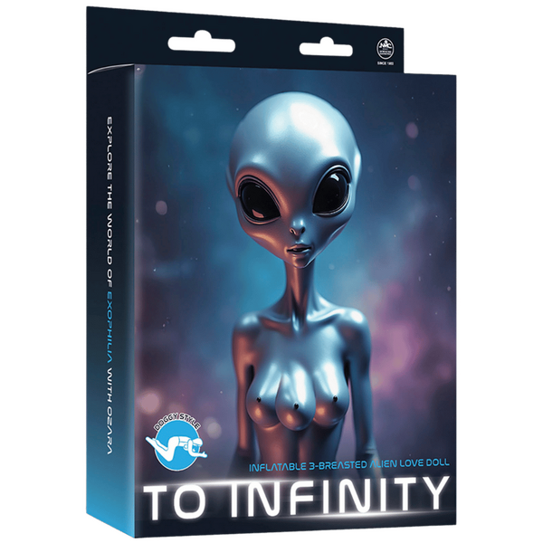 Excellent Power | Inflatable 3-Breasted Alien Love Doll - (Ozara Doggy Style)