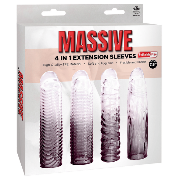Excellent Power Massive 4 In 1 Extension Sleeve (Smoke)