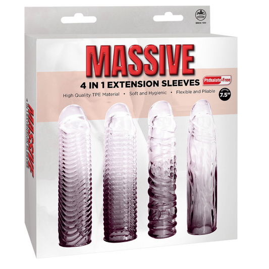 Excellent Power Massive 4 In 1 Extension Sleeve (Smoke)