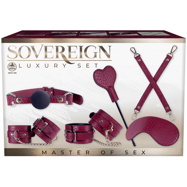 Excellent Power | Sovereign Luxury Bondage Set Red