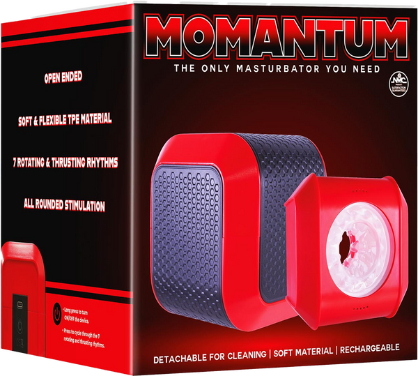 Excellent Power Momantum Rotating And Thrusting Masturbator