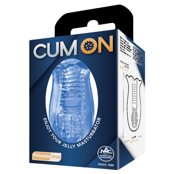 Excellent Power Pocket Jelly Masturbator 3.2" (Blue)