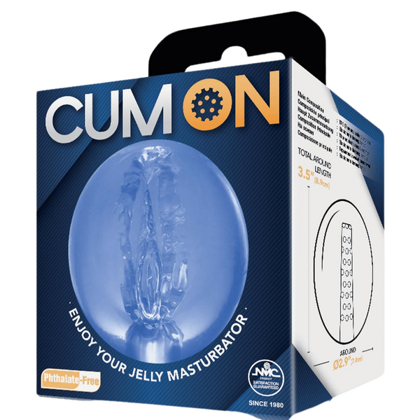 Excellent Power Pocket Jelly Masturbator 3.5" (Blue)