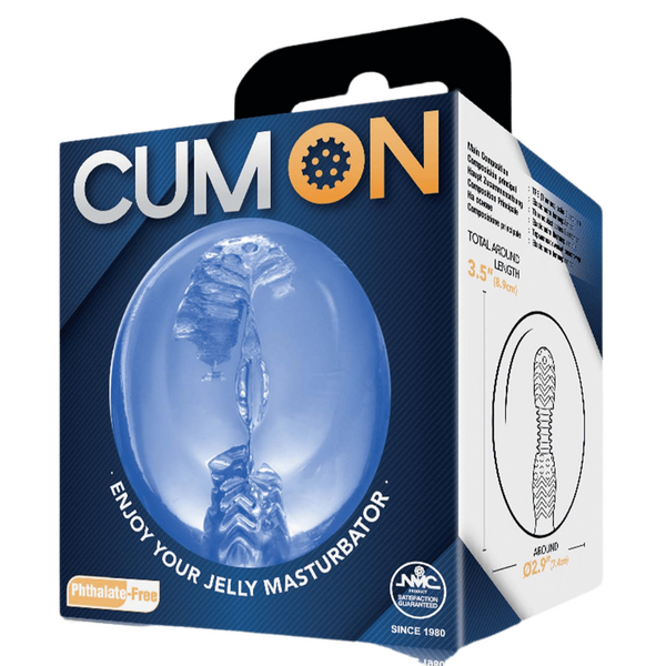 Excellent Power Pocket Jelly Masturbator 3.5" (Blue)