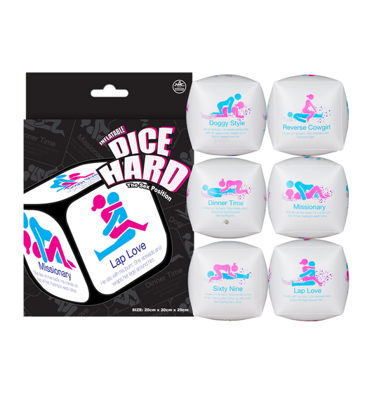 Excellent Power | Dice Hard PVC Inflatable Dice White
